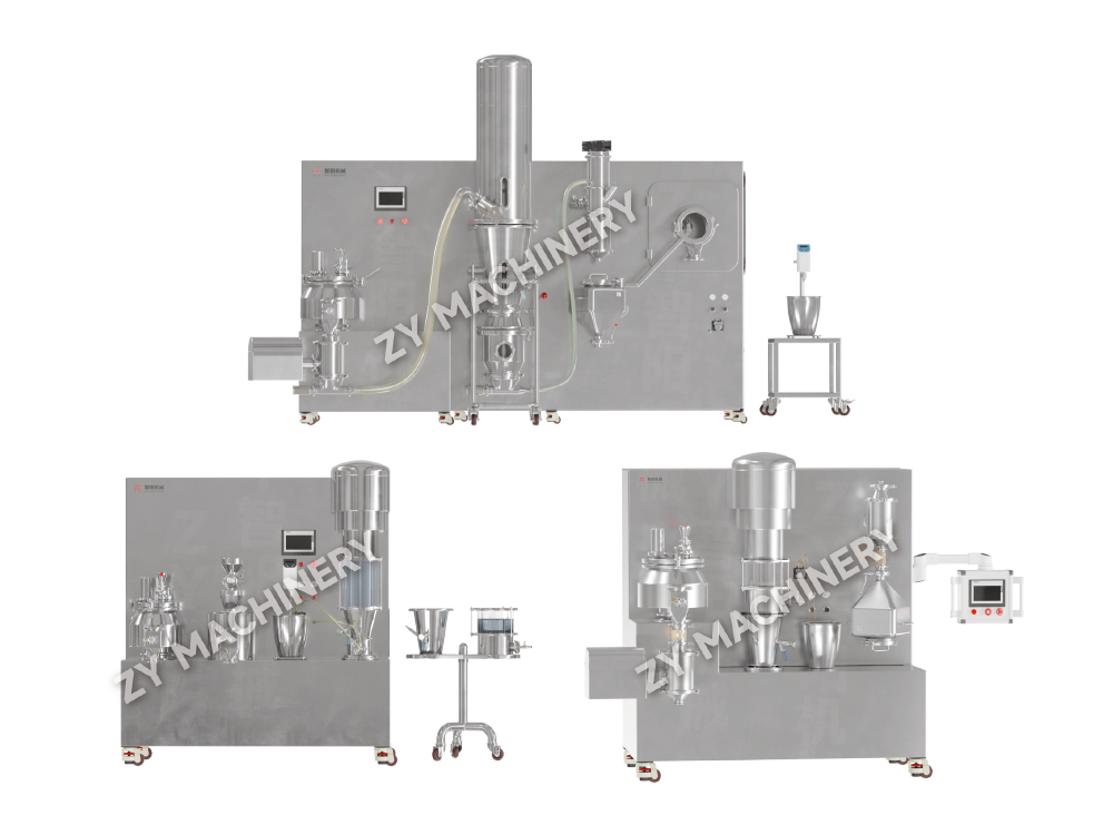 GFL R&D ラボサイズの固形製剤製造ユニット